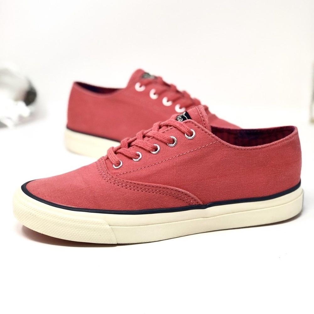 6M Sperry Top-Sider Neon Pink Canvas CVO Sneakers